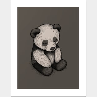 Sleeping Panda Posters and Art